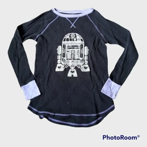 STAR WARS droid kids long sleeve thermal size‎ Small 4-6
